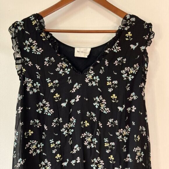 be Blumarine Blue Floral Dress - Picture 3 of 9